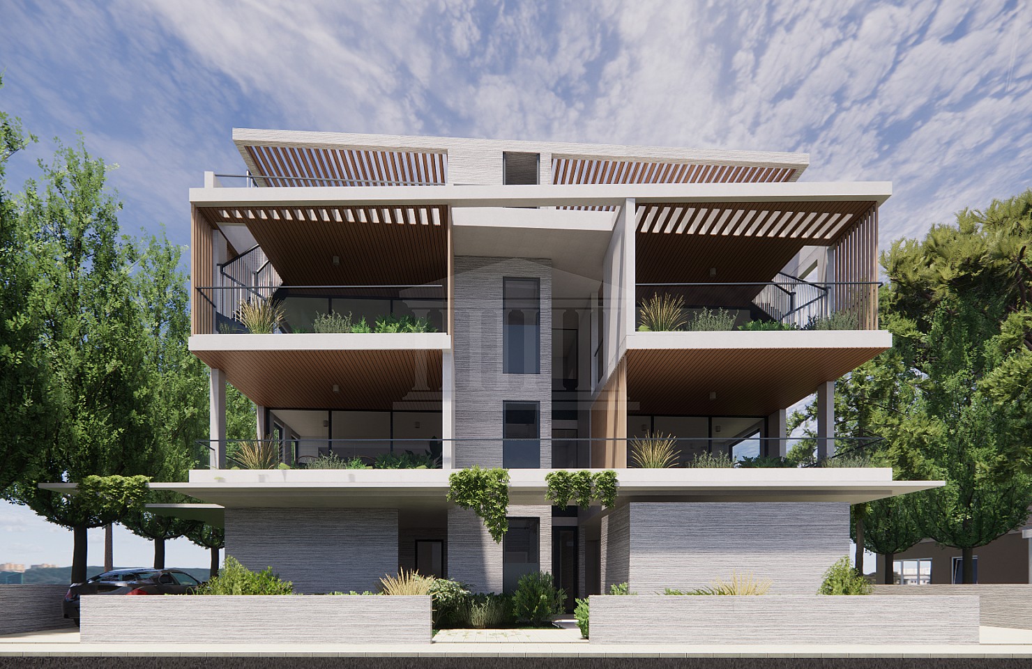 Two Bedroom Apartment with Roof Terrace in Platy, Nicosia