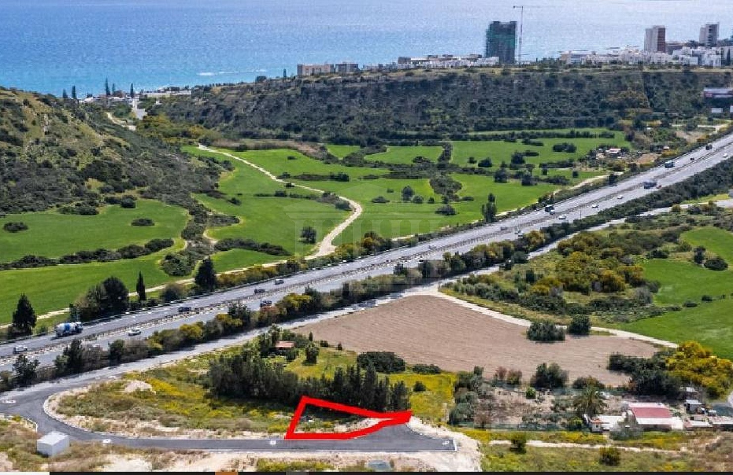 Plot Under Division in Agios Tychonas, Limassol