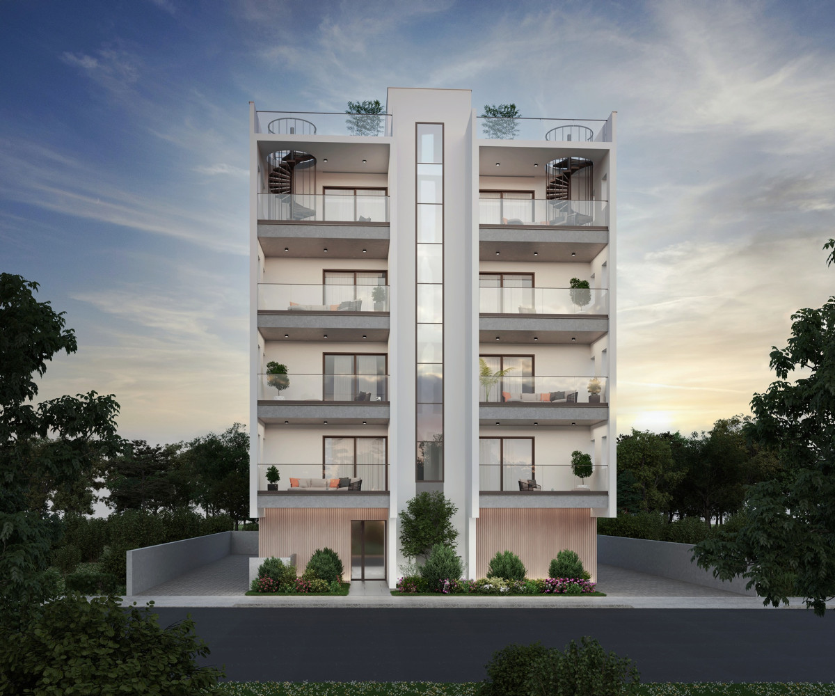 Two Bedroom Apartment with Roof Garden in Drosia, Larnaca