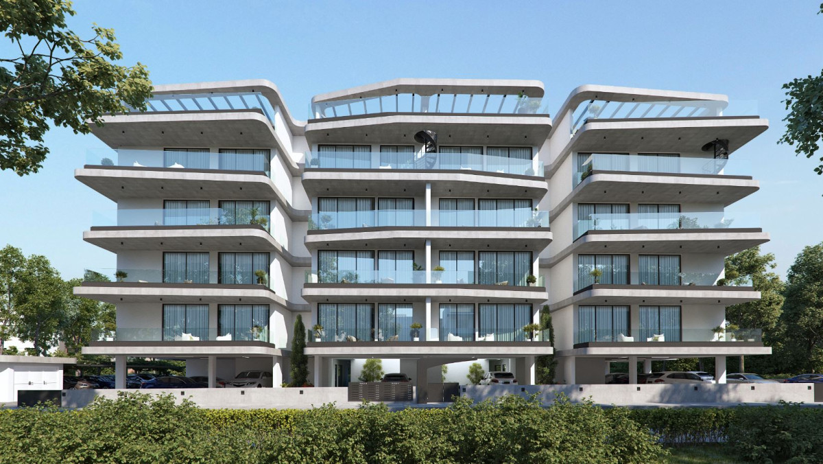 Three Bedroom Apartment with Roof Garden in Leivadia, Larnaca