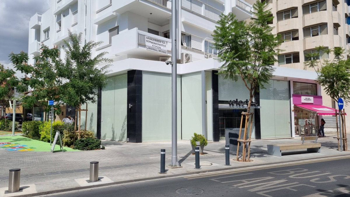 Corner Retail Shop in Nicosia City Center
