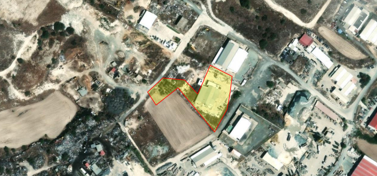 Industrial Warehouse and Plot in Aradippou, Larnaca