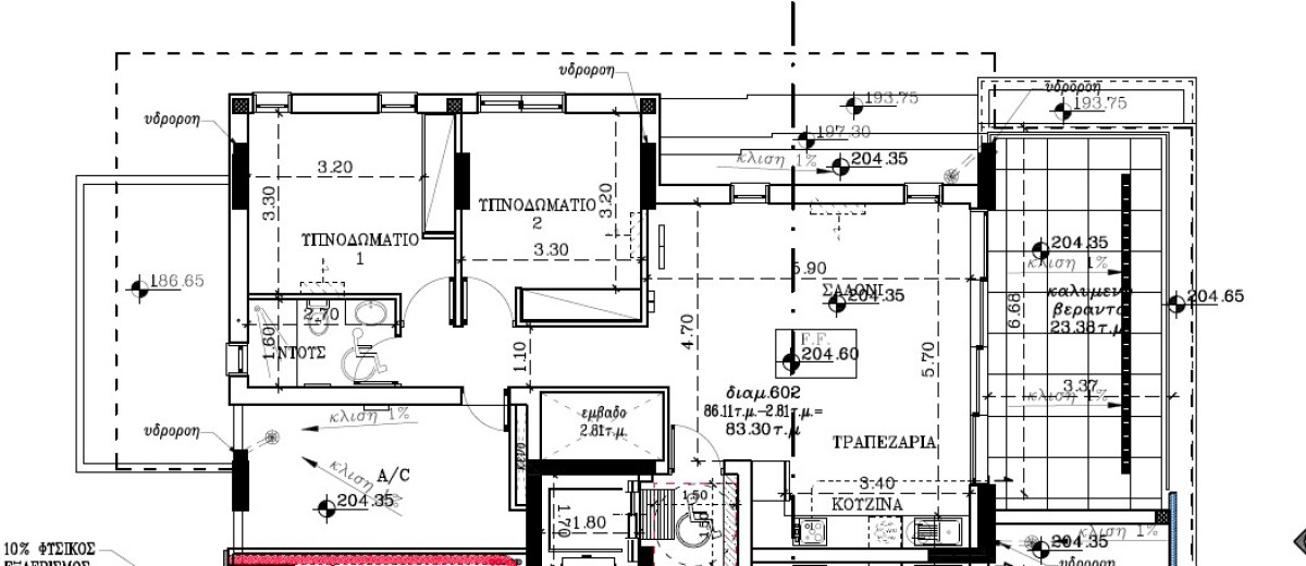 Two Bedroom Apartment in Agios Antonios, Nicosia