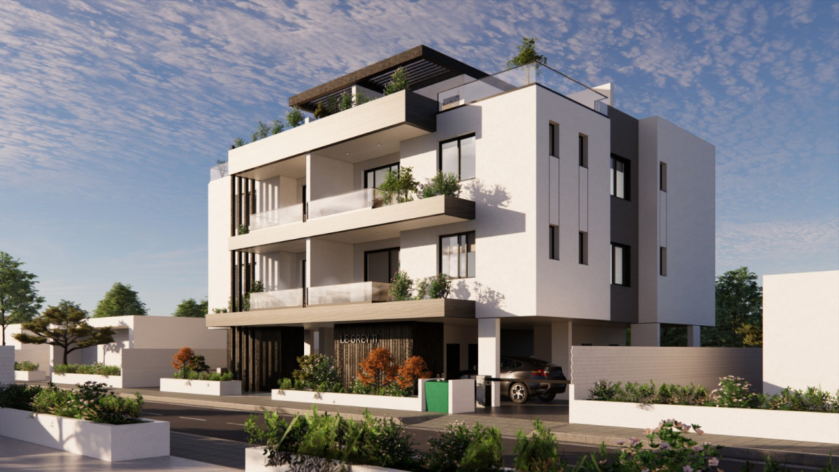 Two Bedroom Apartment with Roof Garden in Leivadia, Larnaka
