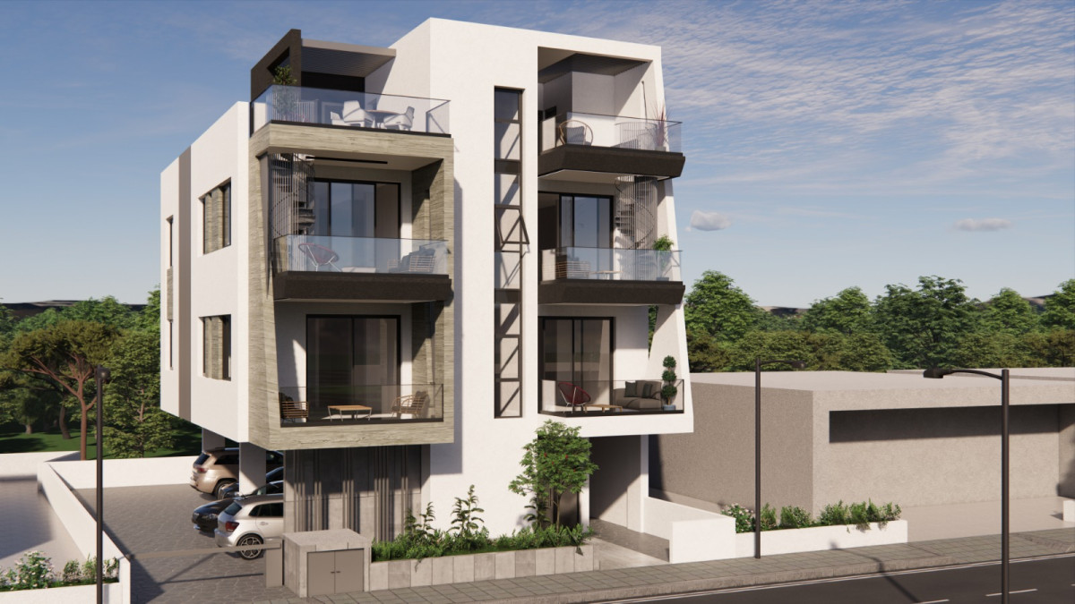 Two Bedroom Apartment with Roof Garden in Leivadia, Larnaka
