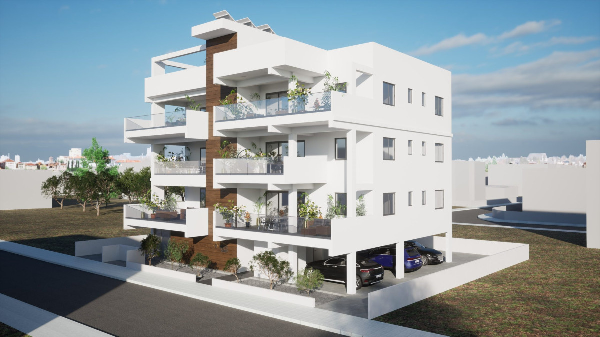 Two Bedroom Penthouse with Roof Garden in Strovolos, Nicosia