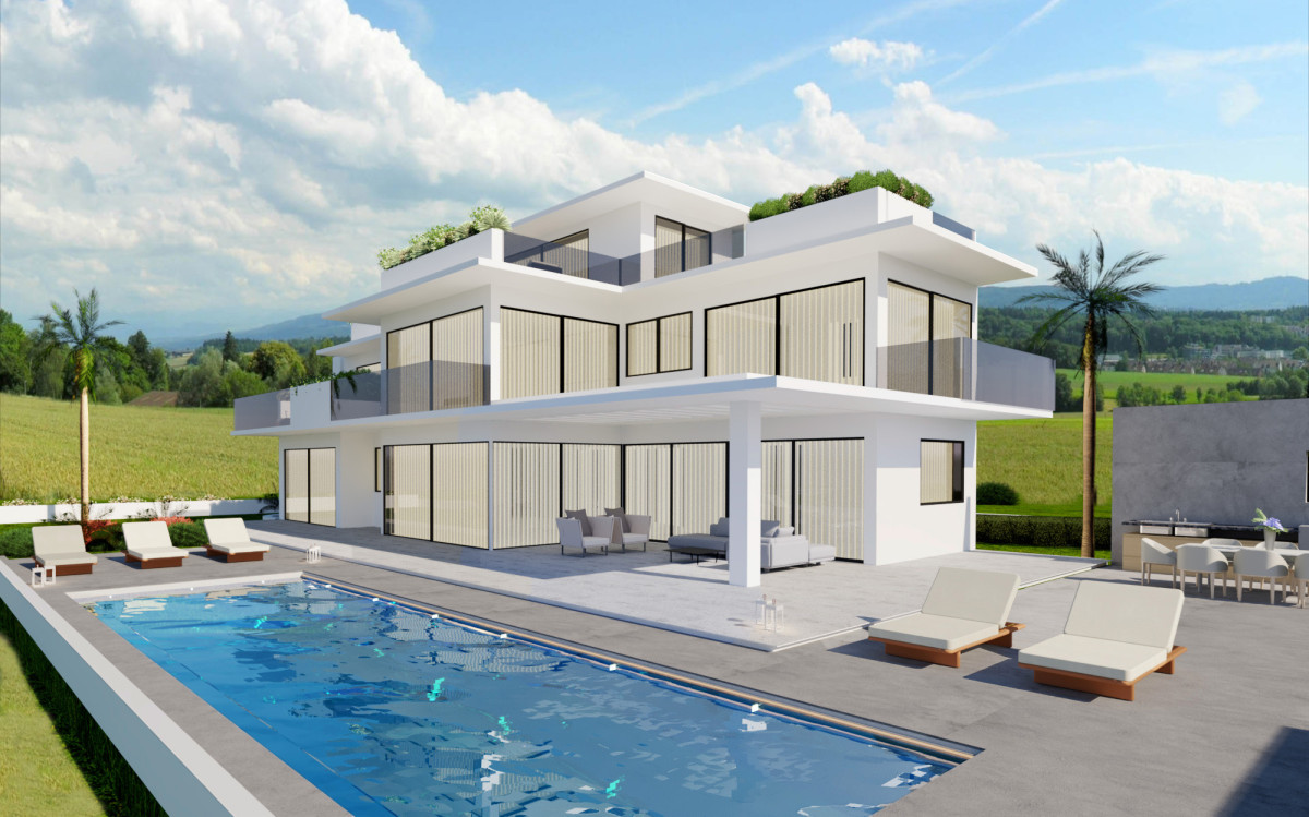 Four Bedroom Villa in Krassas Heights, Larnaca