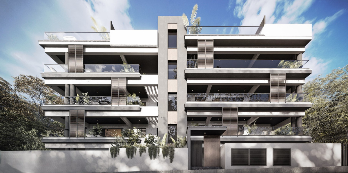 Two Bedroom Apartment with Roof Garden in Kato Polemidia, Limassol