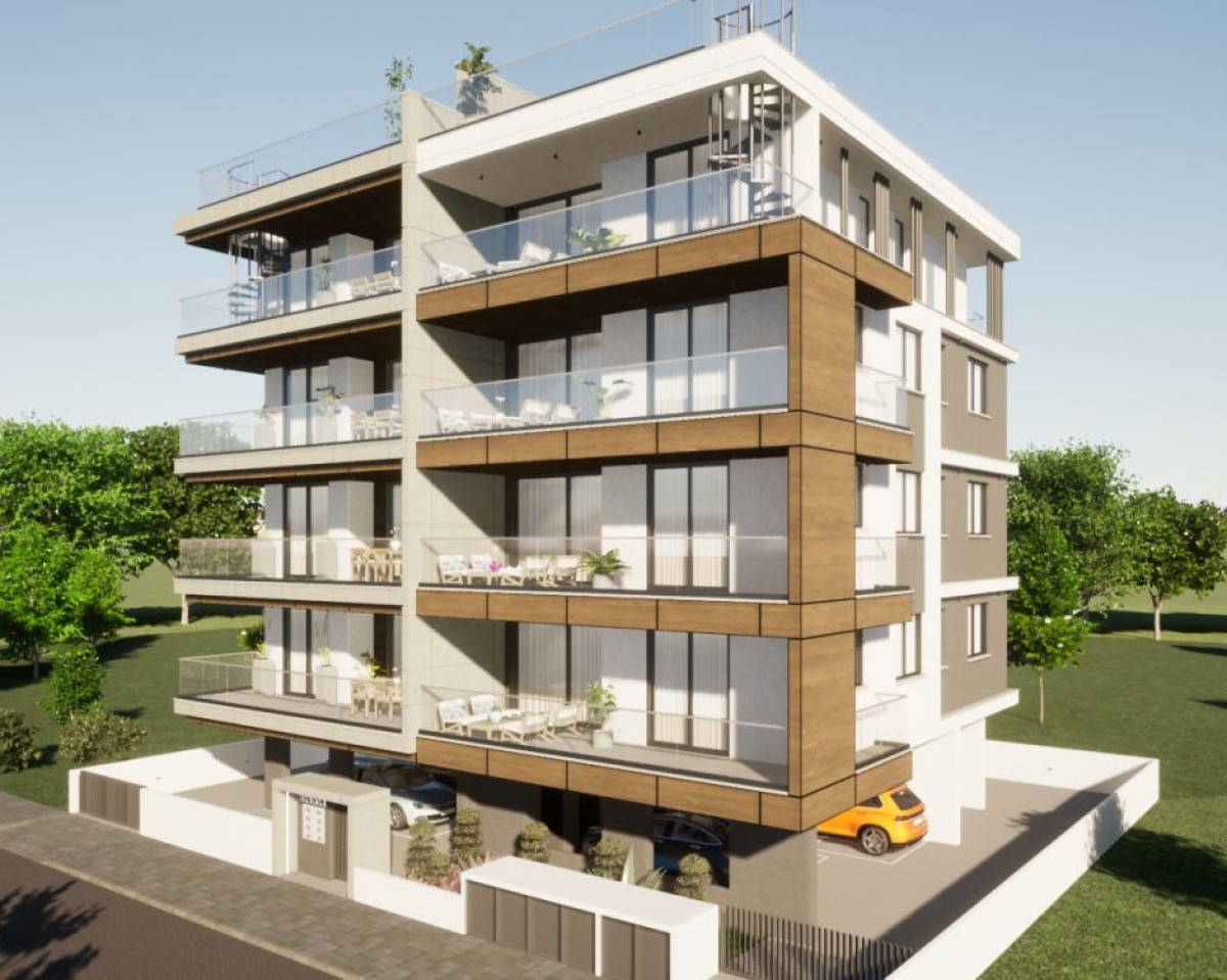 Two Bedroom with Roof Garden Apartment in Limassol Center