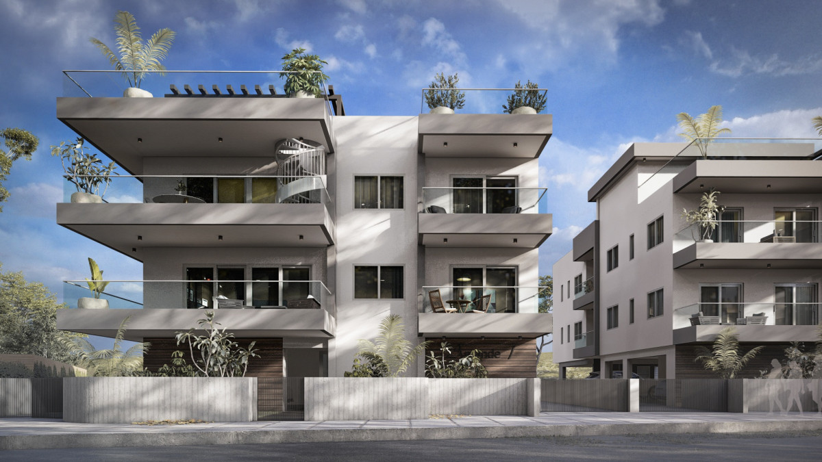 Three Bedroom Apartment with Roof Garden in Erimi, Limassol