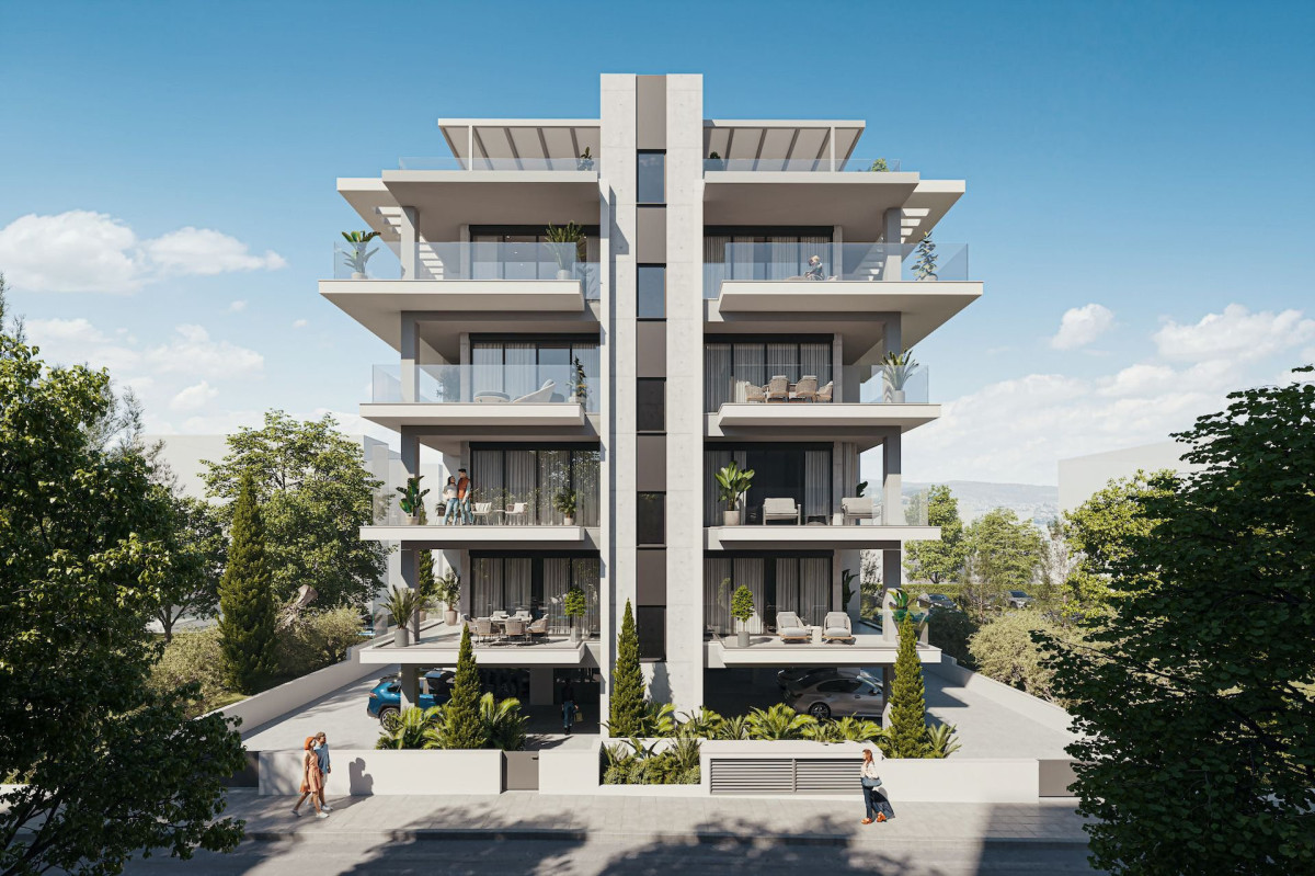 Two Bedroom Penthouse with Roof Garden in Neapolis, Limassol