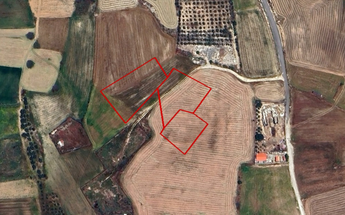 Fields in Palaiometocho, Nicosia