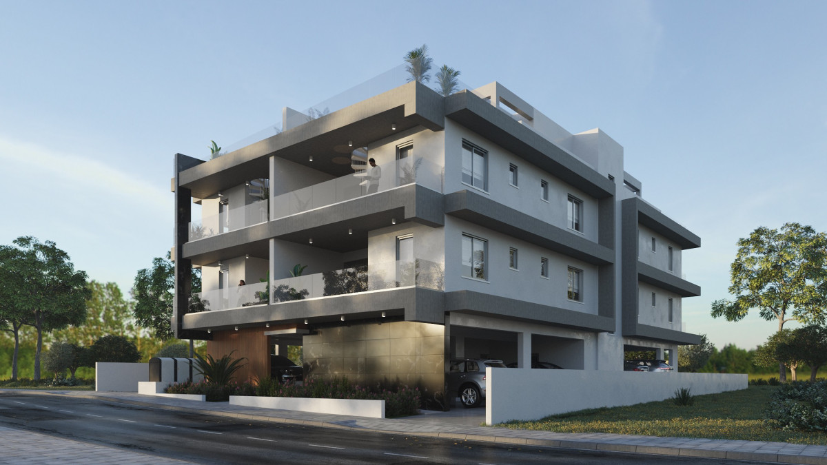 Two Bedroom Apartment with Roof Garden in Oroklini, Larnaca