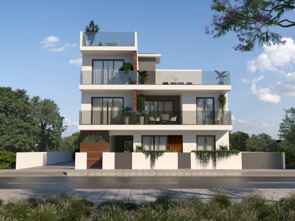 One Bedroom Apartment with Roof Garden in Kiti, Larnaca